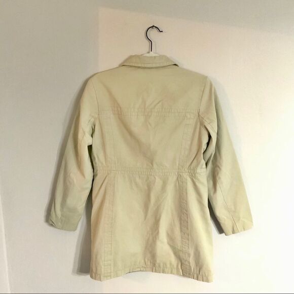 Old Navy || Khaki Cotton Shell Coat size S - Picture 8 of 9